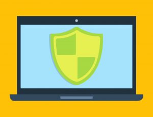 Free antivirus security privacy illustration